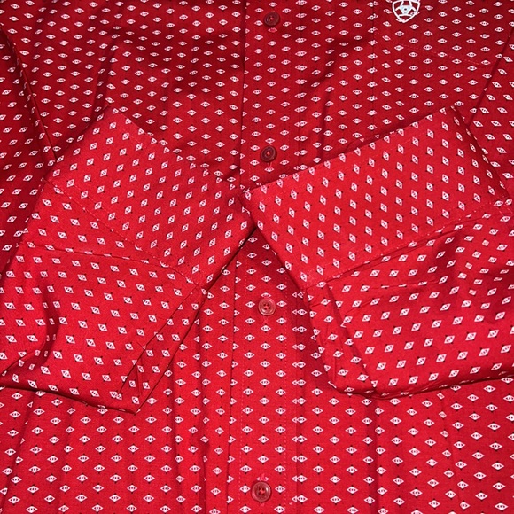 Ariat Stretch Long Sleeve Button Down Western Shirt - Picture 12 of 12